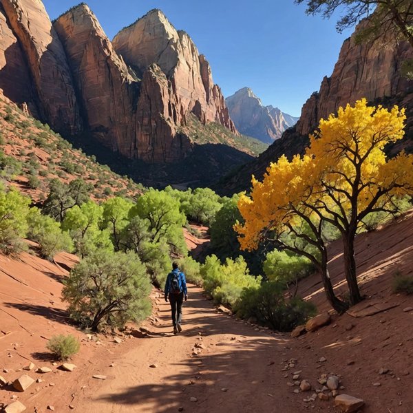 Quels sont les conseils pour une randonnée dans le parc national de Zion, USA?