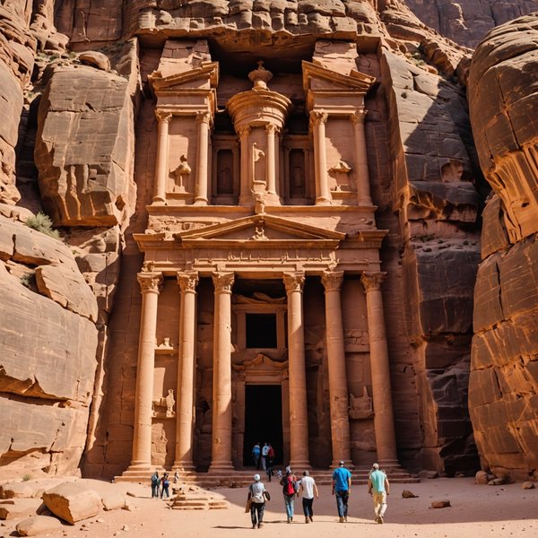 Comment organiser une visite des temples de Petra en Jordanie?