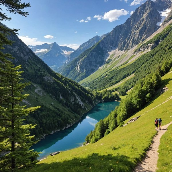 Comment planifier une randonnée dans le parc national des Écrins, France?