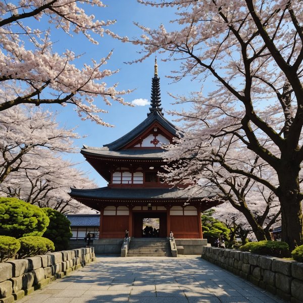 Comment organiser une visite des temples de Kyoto lors de la floraison des cerisiers?