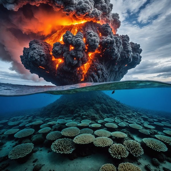 Comment organiser une croisière pour découvrir les volcans sous-marins dans l'océan Pacifique?