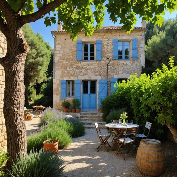 Où peut-on louer une maison de vacances en Provence avec des ateliers de cuisine et des randonnées?